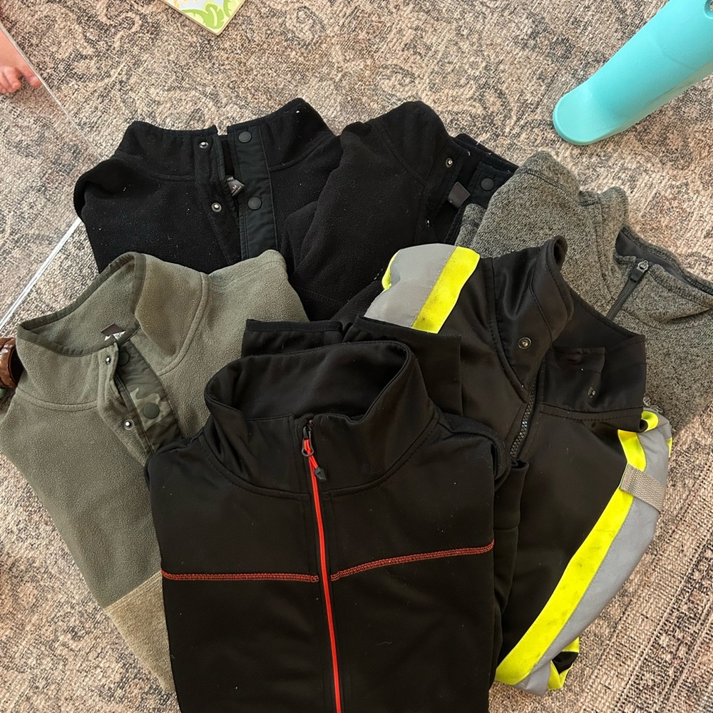Men’s Workwear quarter-Zip + Jackets Set